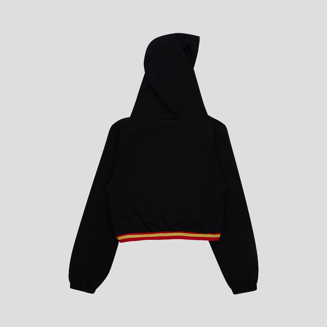 transparent moletom com capuz strings