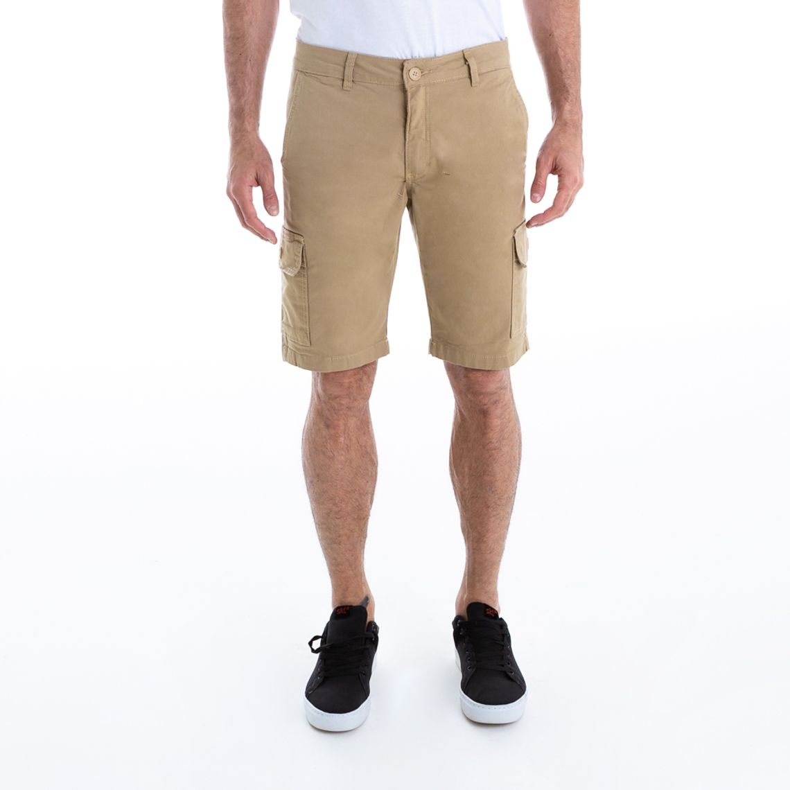 calça sarja masculina com bolso lateral