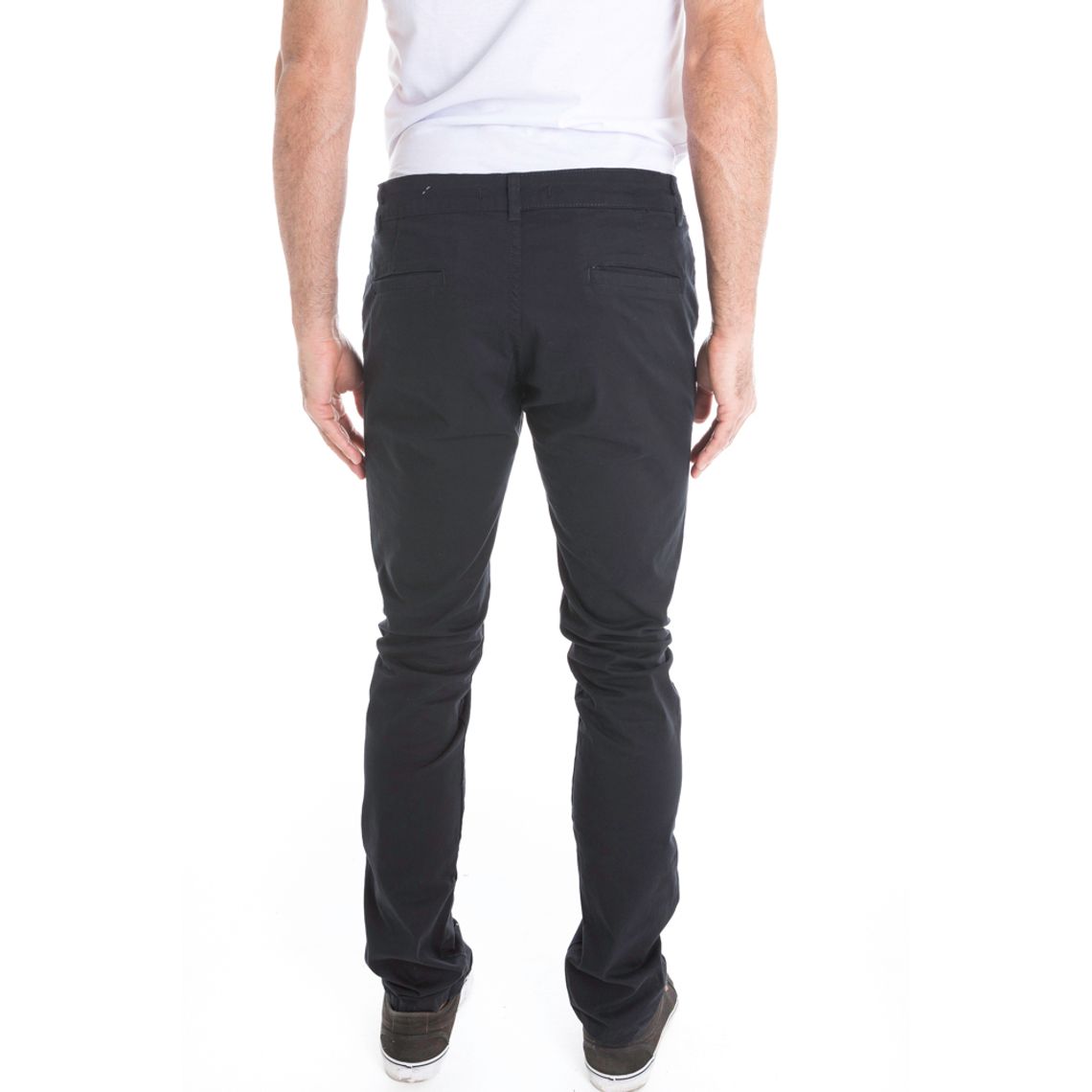 calça masculina sarja reta