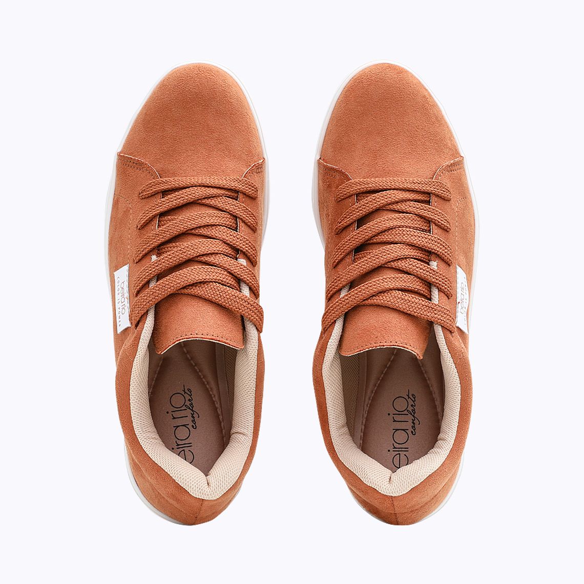 Tênis Casual Feminino Camurça Flex Beira Rio - eskala