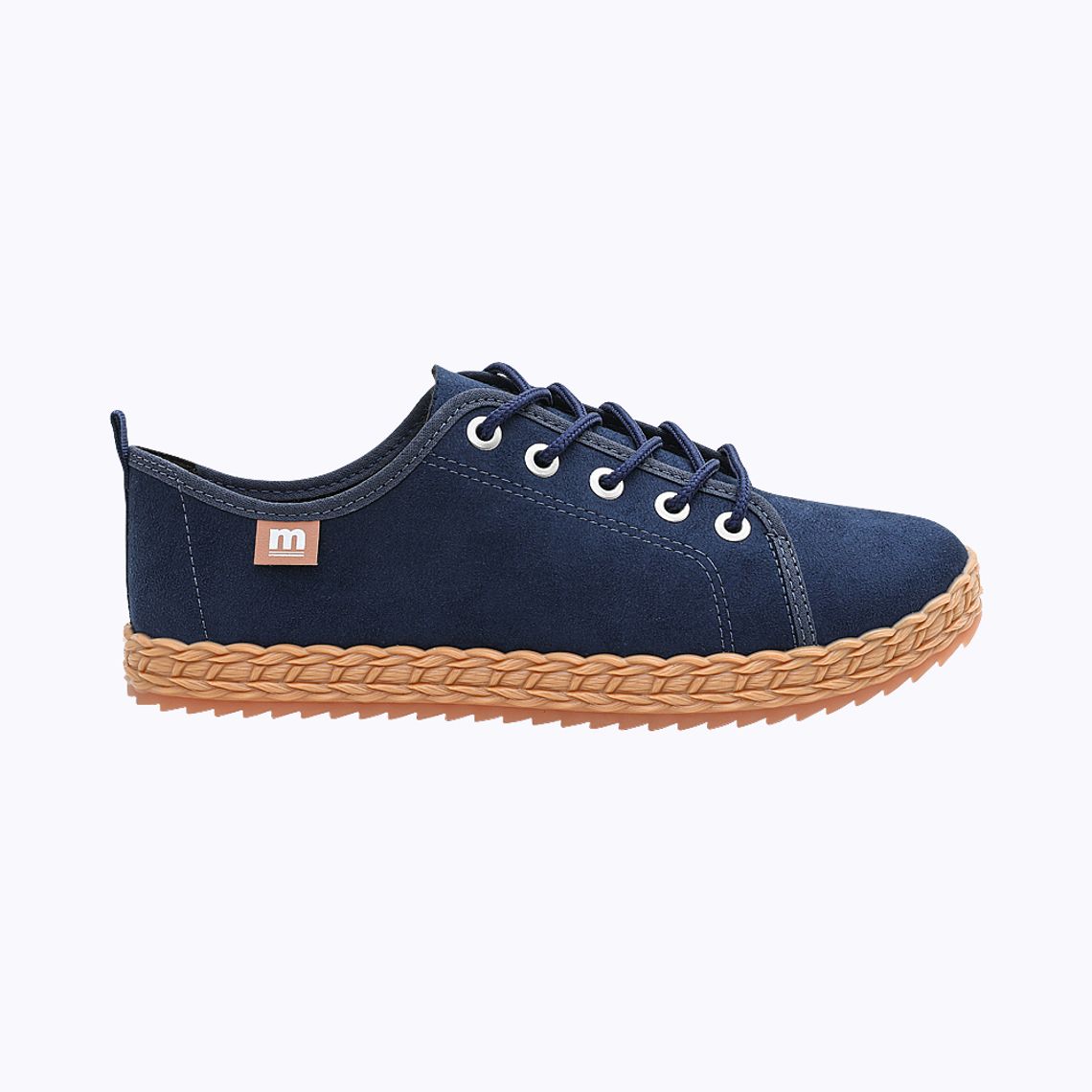 Tênis Casual Feminino Moleca Camurça Flex - eskala