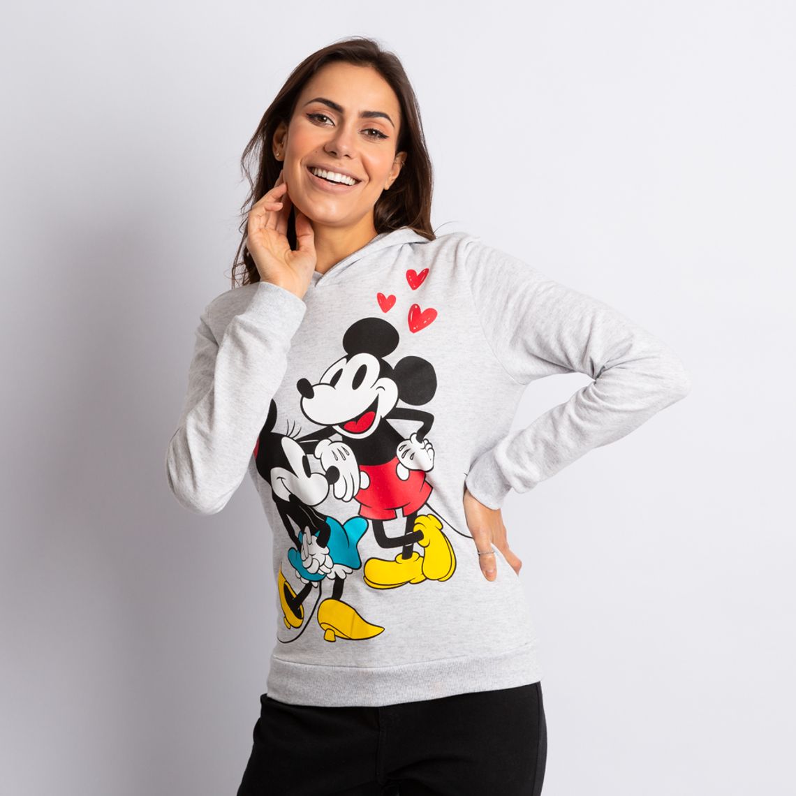 blusa de moletom mickey