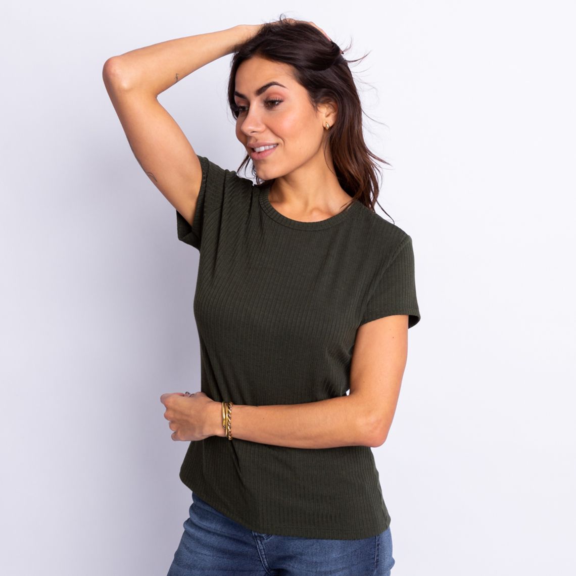 blusas femininas lisa