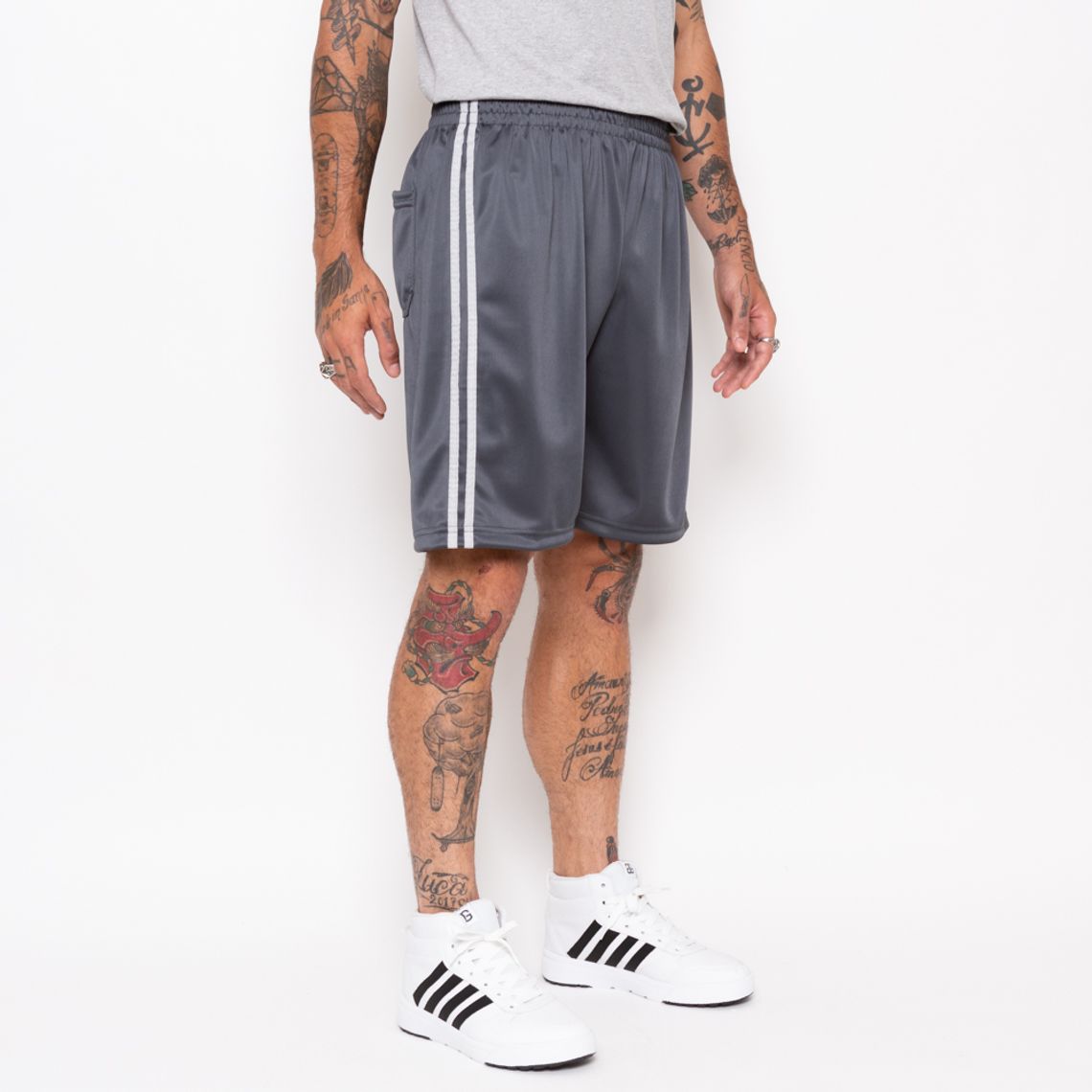 bermuda helanca adidas