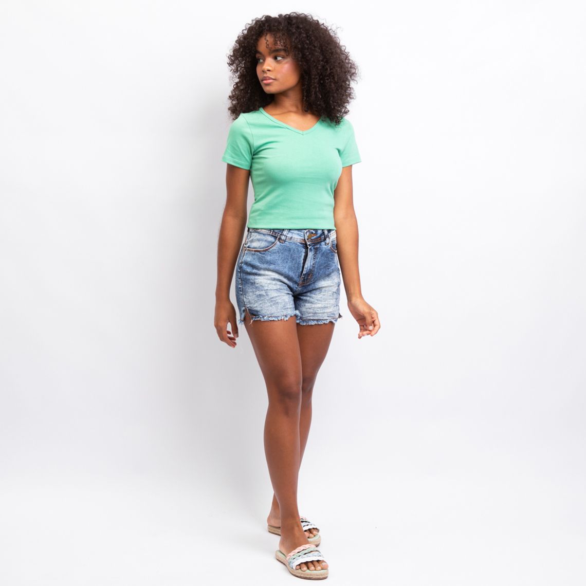 blusa basica de gola